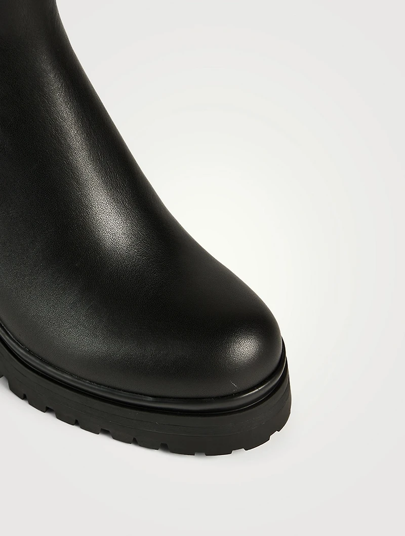 Escob Leather Chelsea Boots