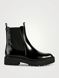 Laguna Patent Leather Chelsea Boots