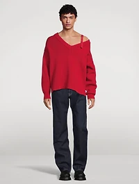 La Maille Sargas Wool-Blend Sweater