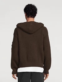 La Maille Seville Wool Zip Hoodie