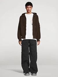 La Maille Seville Wool Zip Hoodie