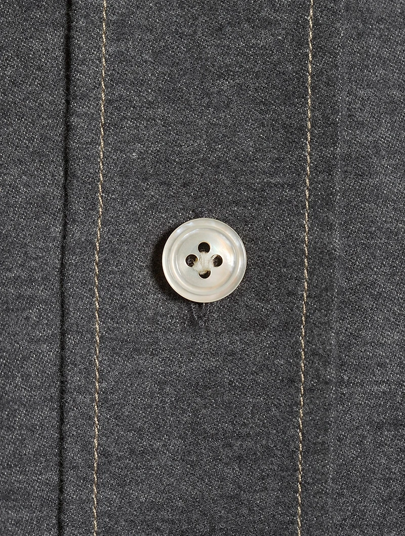Brushed Twill Sport Casual Shirt