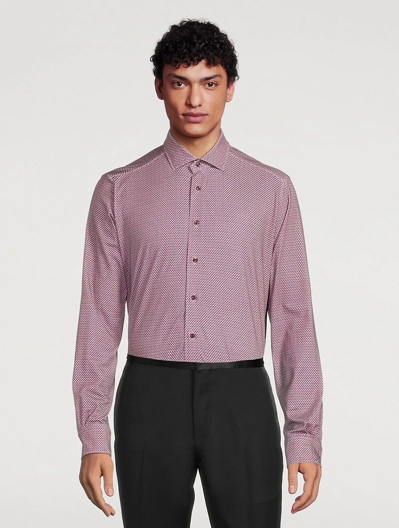 Modern 4-Flex Stretch Knit Shirt