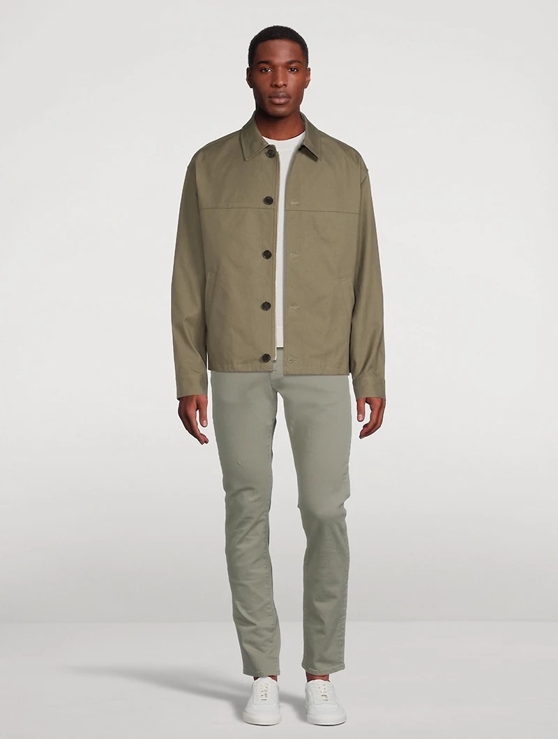 Organic Cotton Waffled Sweatshirt