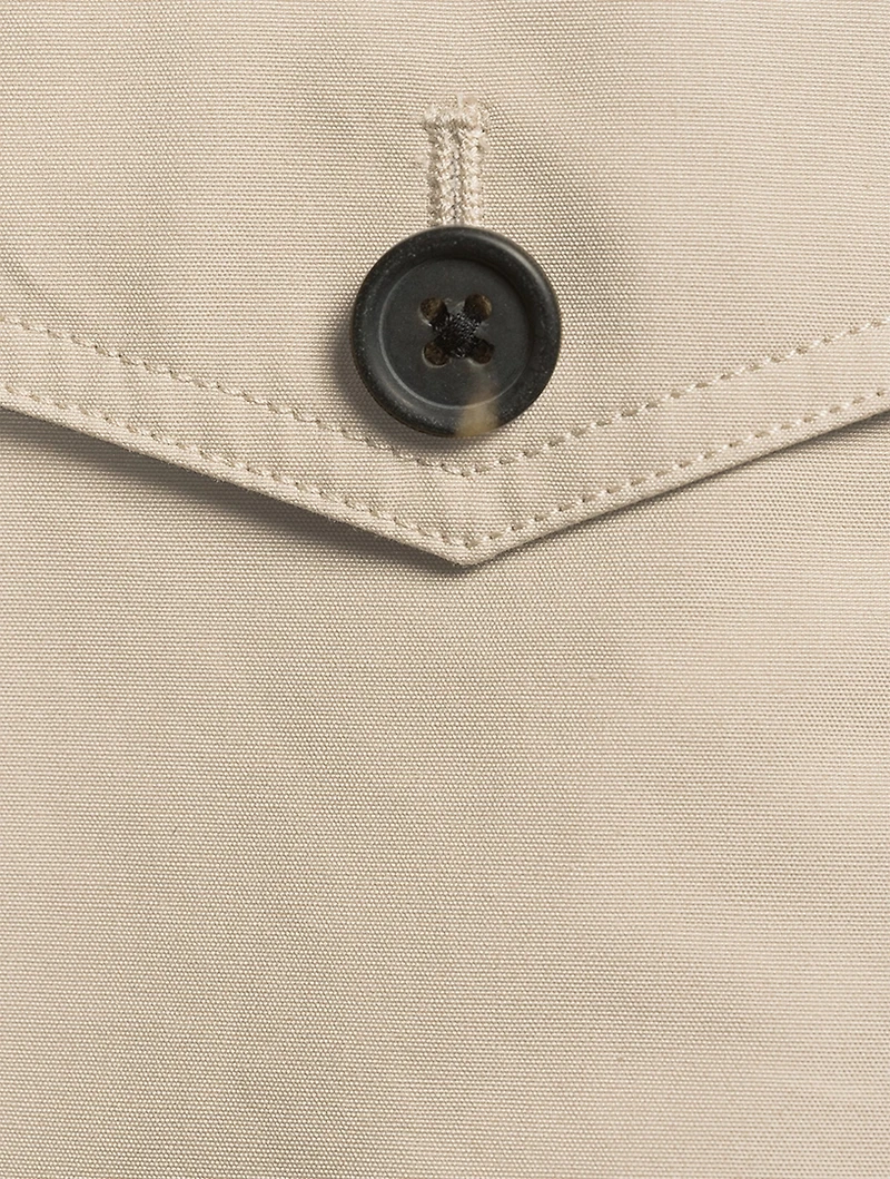 Tailored Cotton Zip Jacket
