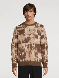 Jacquard Crewneck Sweater