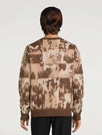 Jacquard Crewneck Sweater