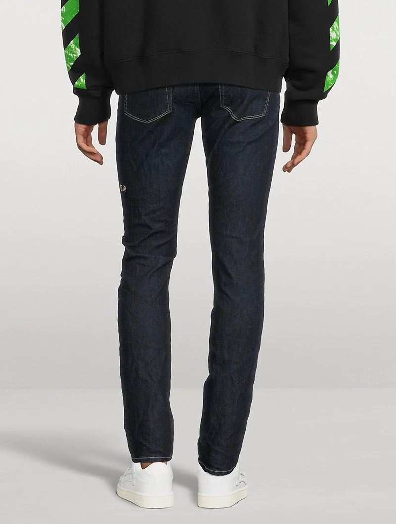 Chitch Rinsed Tapered Slim-Fit Jeans
