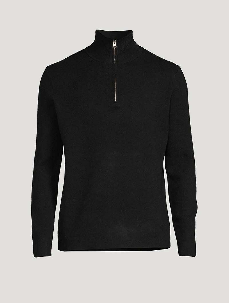 Gunan Zip Turtleneck Sweater