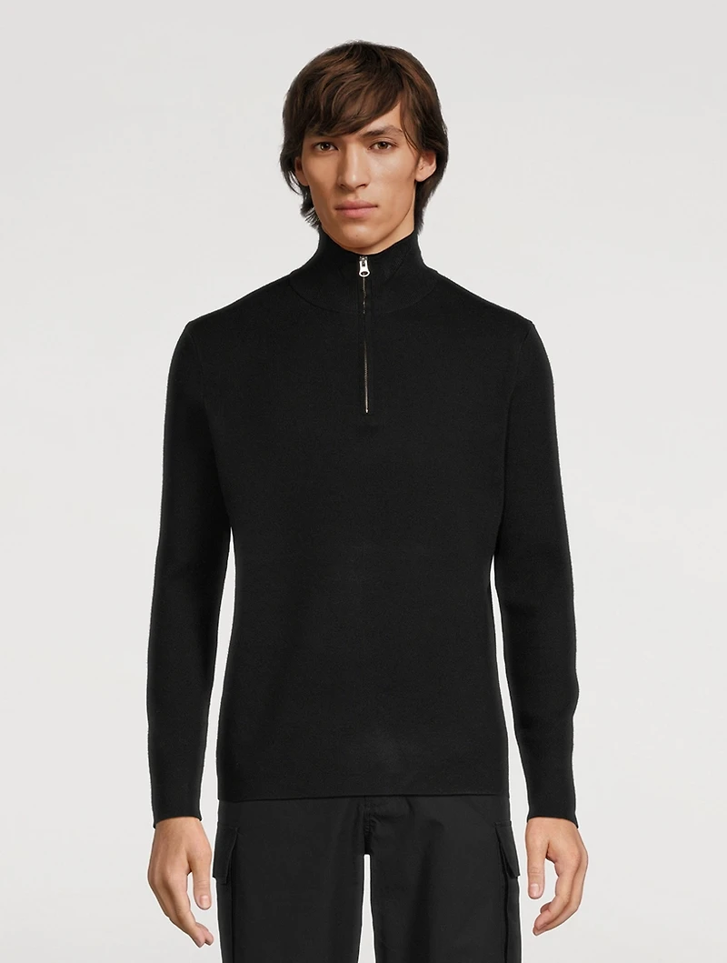 Gunan Zip Turtleneck Sweater
