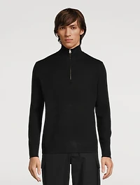 Gunan Zip Turtleneck Sweater