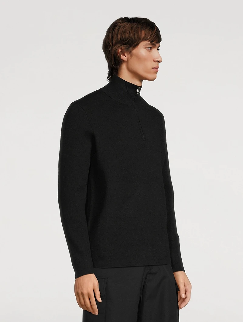 Gunan Zip Turtleneck Sweater