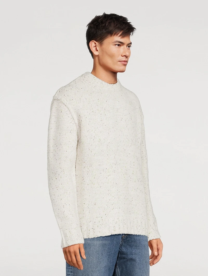 Max Wool-Blend Crewneck Sweater