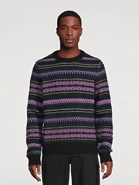 Tiago Wool-Blend Crewneck Sweater