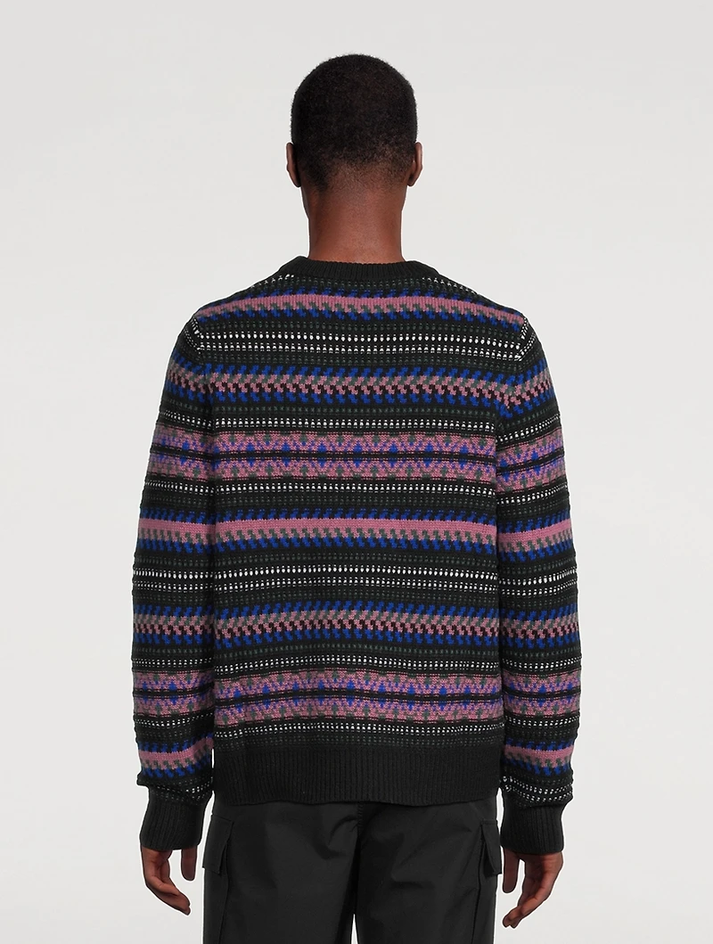 Tiago Wool-Blend Crewneck Sweater