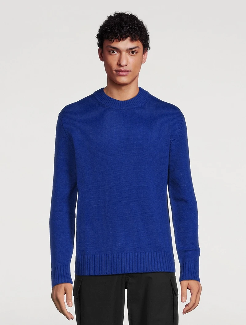 Eliet Wool-Blend Crewneck Sweater