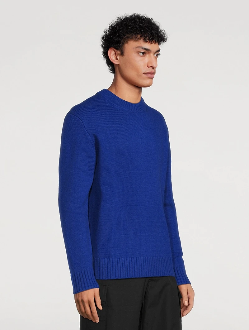 Eliet Wool-Blend Crewneck Sweater