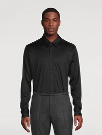 Silk Long-Sleeve Shirt