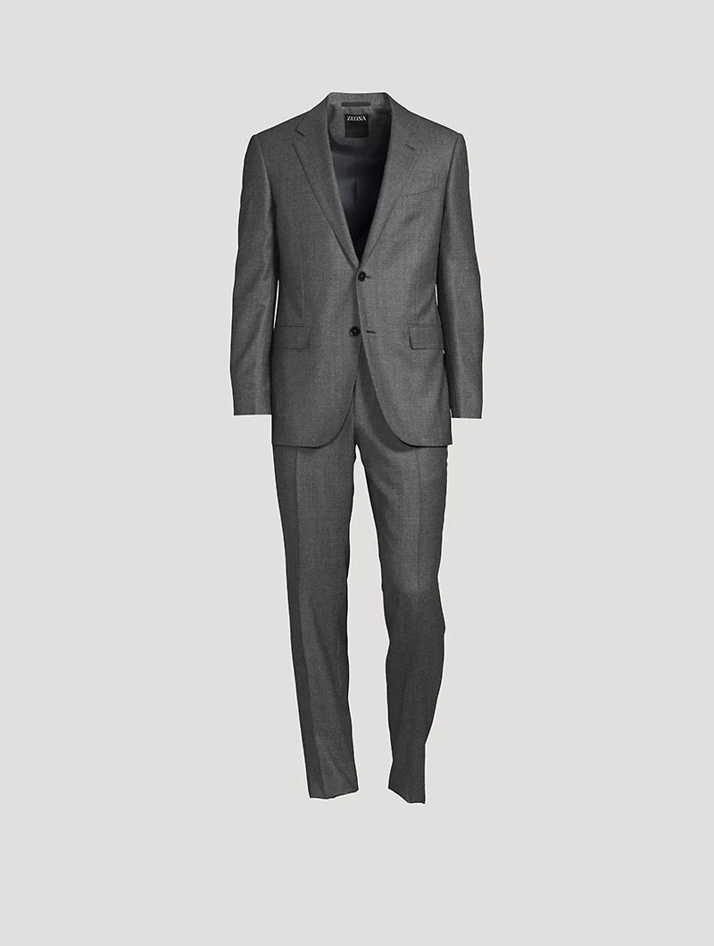 Wool Two-Piece Suit