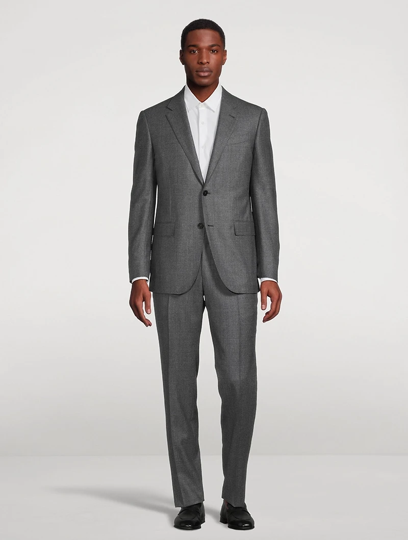 Wool Two-Piece Suit