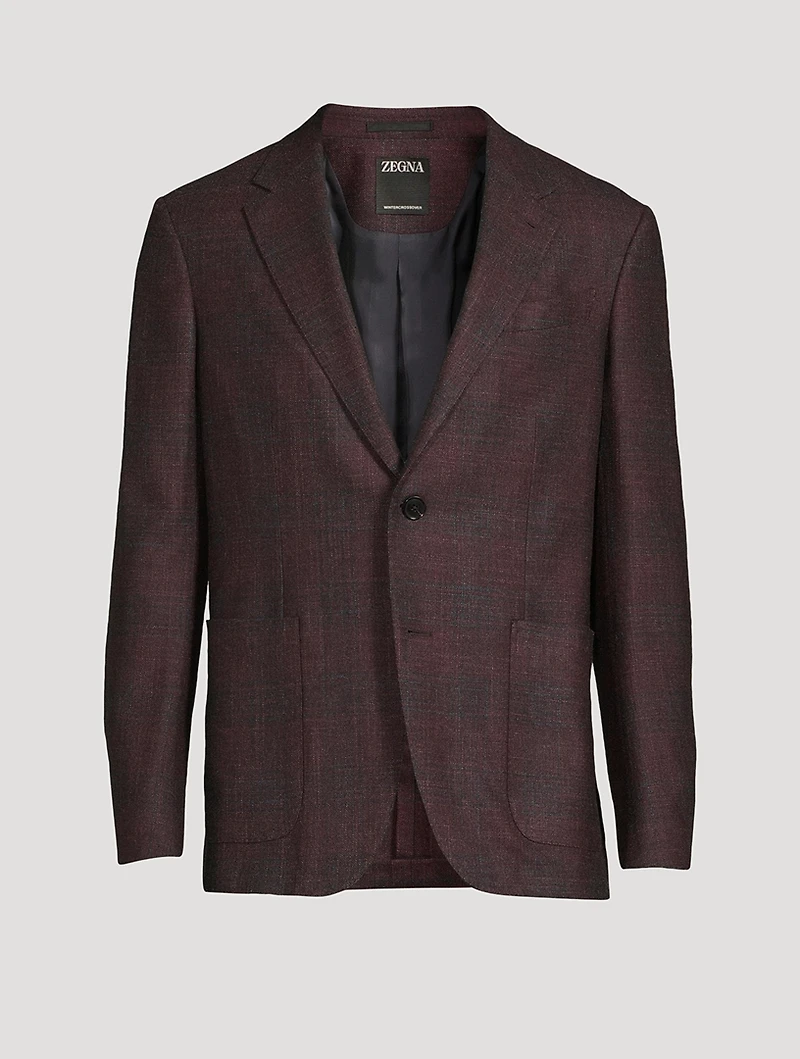Wool Silk And Cashmere Jacket