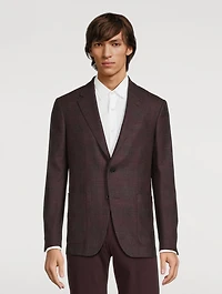 Wool Silk And Cashmere Jacket
