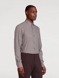 Cotton Shirt Check Print