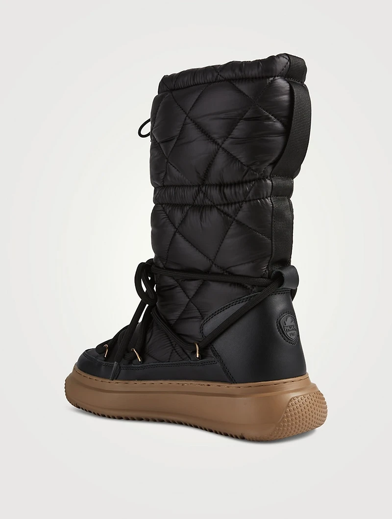 Gravita Nylon Knee-High Boots