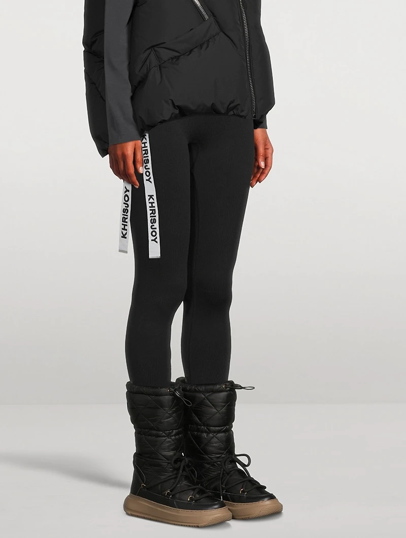 Gravita Nylon Knee-High Boots