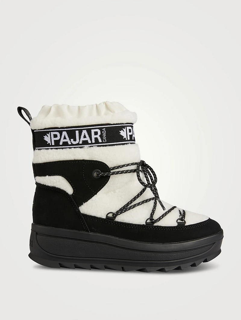 Galaxy Faux Shearling Boots
