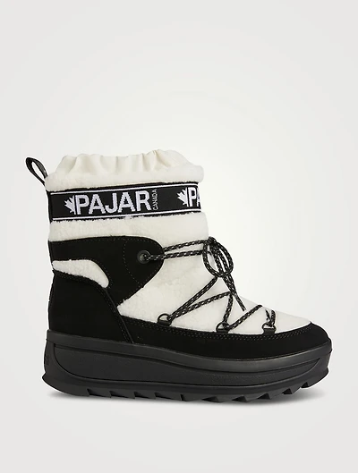 Galaxy Faux Shearling Boots