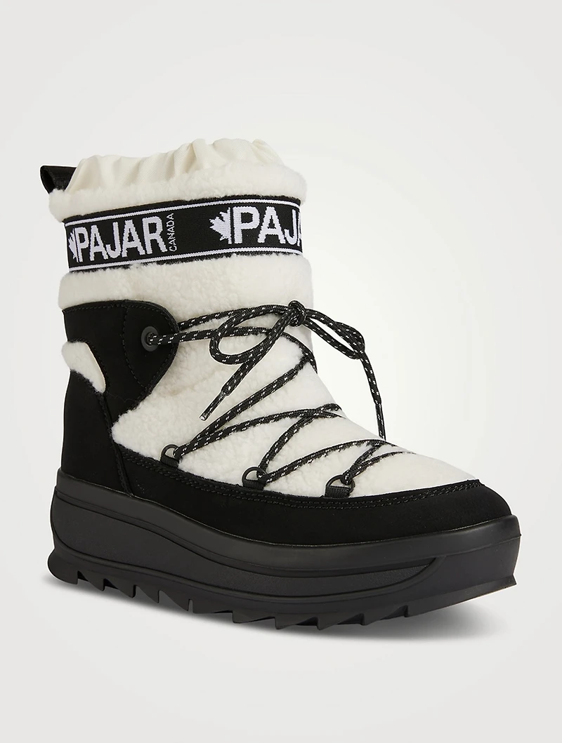 Galaxy Faux Shearling Boots