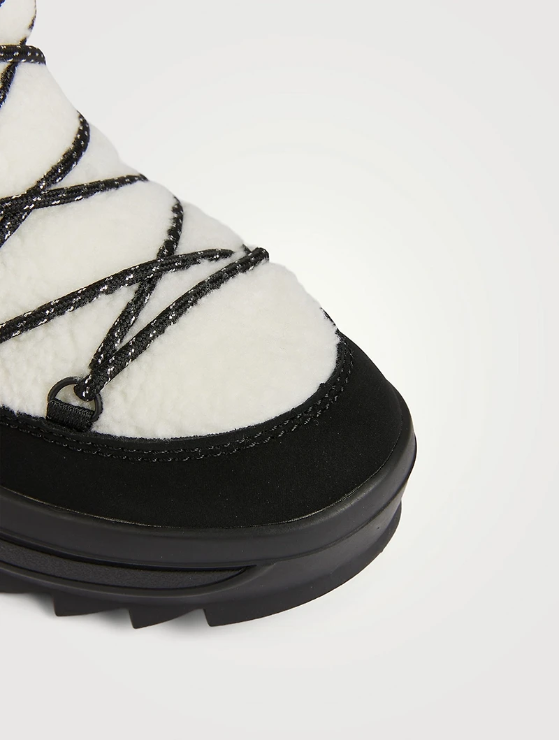 Galaxy Faux Shearling Boots
