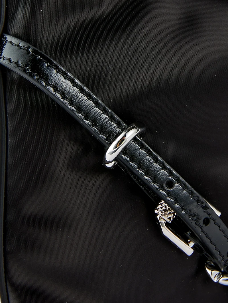 Mini Voyou Party Nylon Satin Shoulder Bag