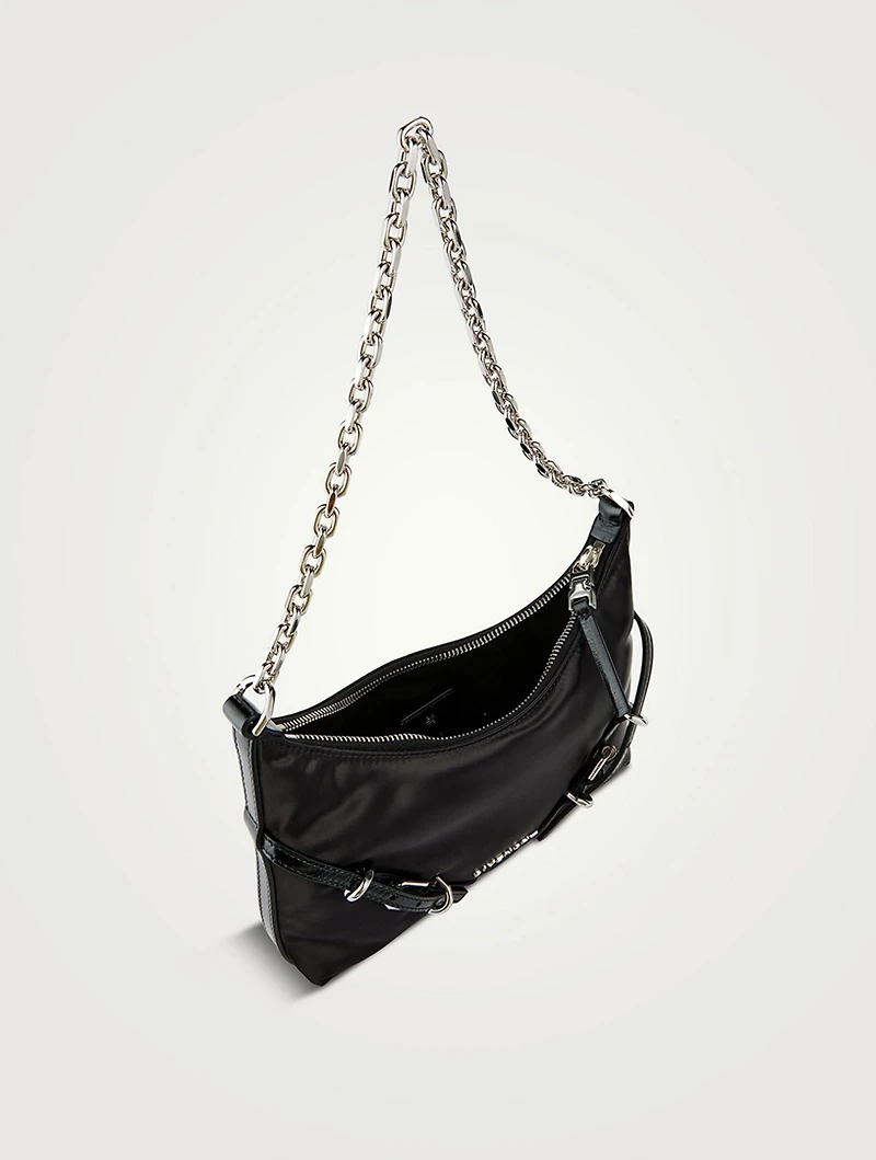 Mini Voyou Party Nylon Satin Shoulder Bag