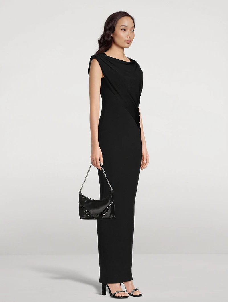 Mini Voyou Party Nylon Satin Shoulder Bag