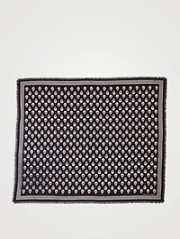 Wool Biker Skull Scarf