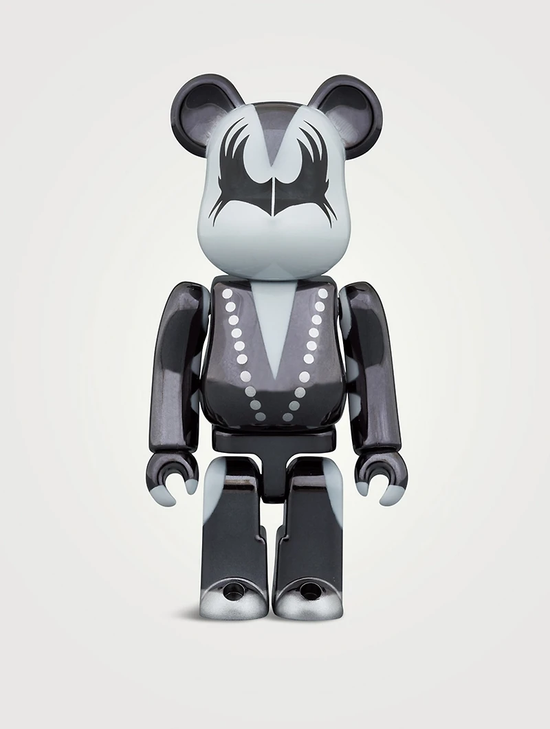 Kiss Demon Chrome 100% & 400% Be@rbrick Set