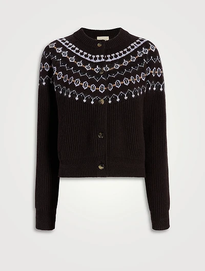 The Michaela Fair Isle Cardigan