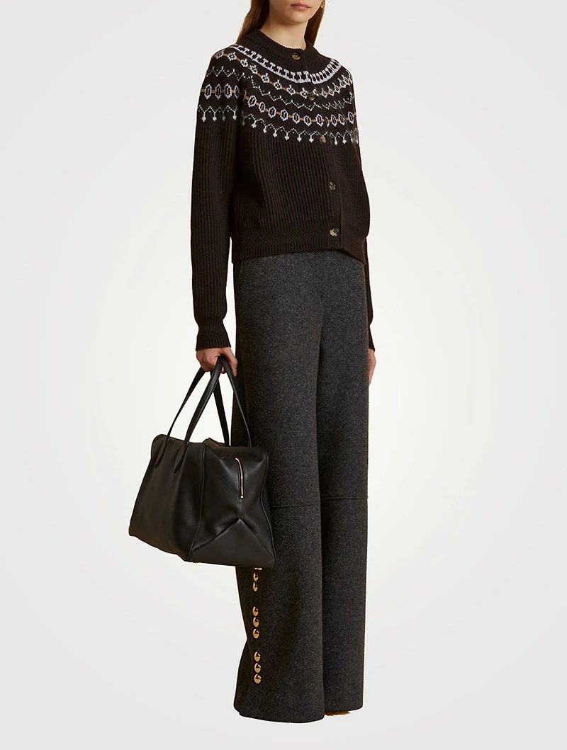 The Michaela Fair Isle Cardigan