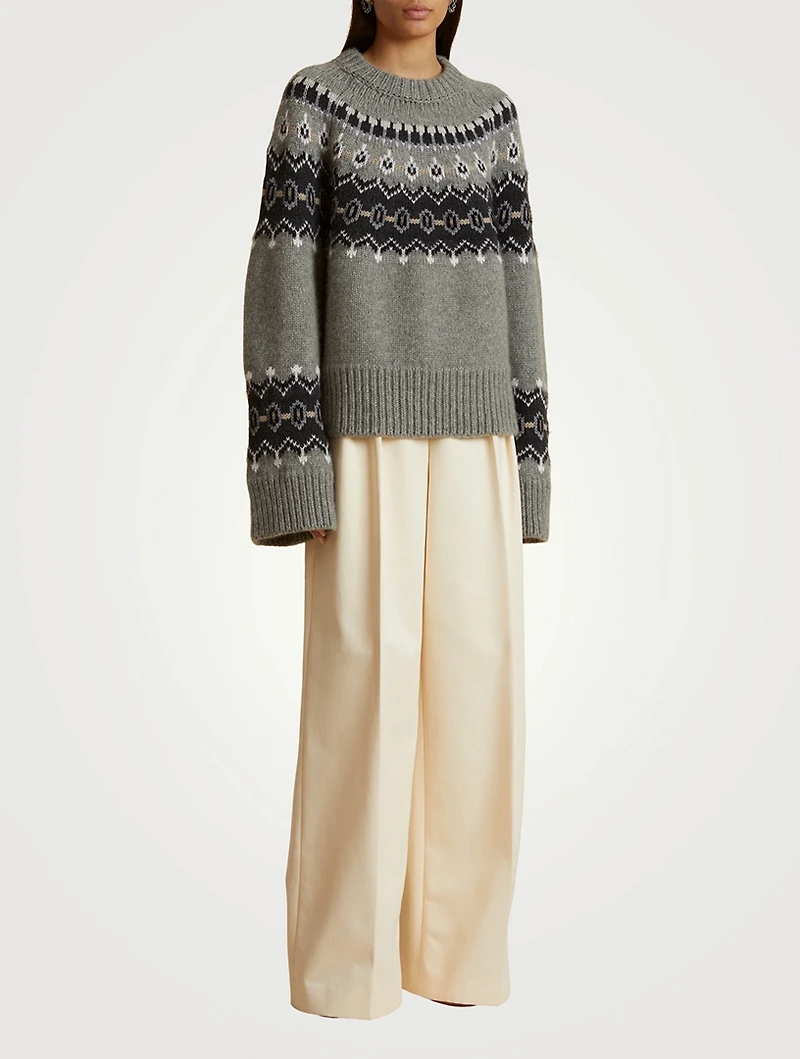 The Halo Fair Isle Sweater