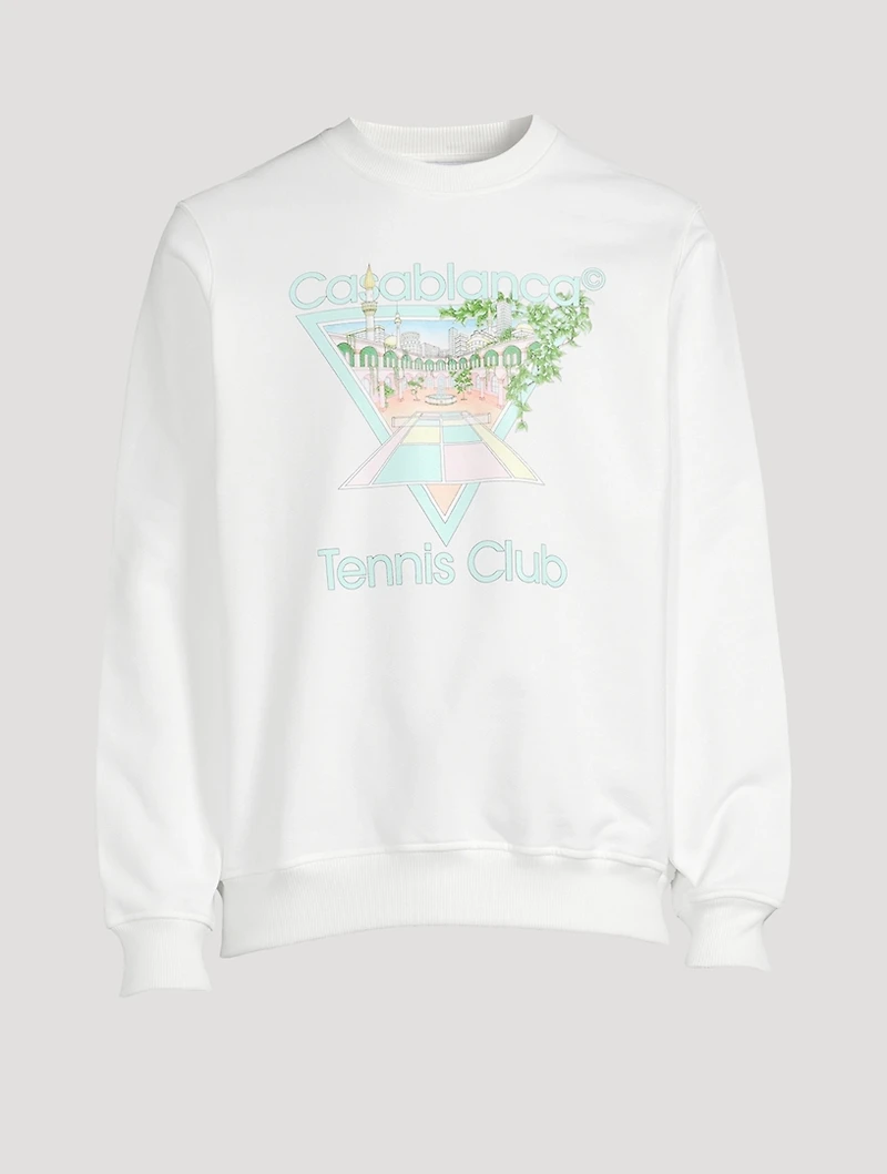 Tennis Club Organic Cotton Sweatshirt