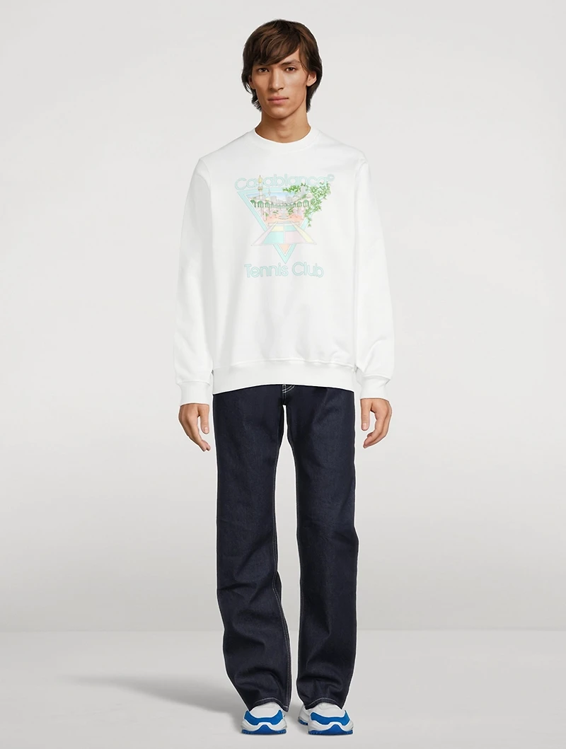 Tennis Club Organic Cotton Sweatshirt