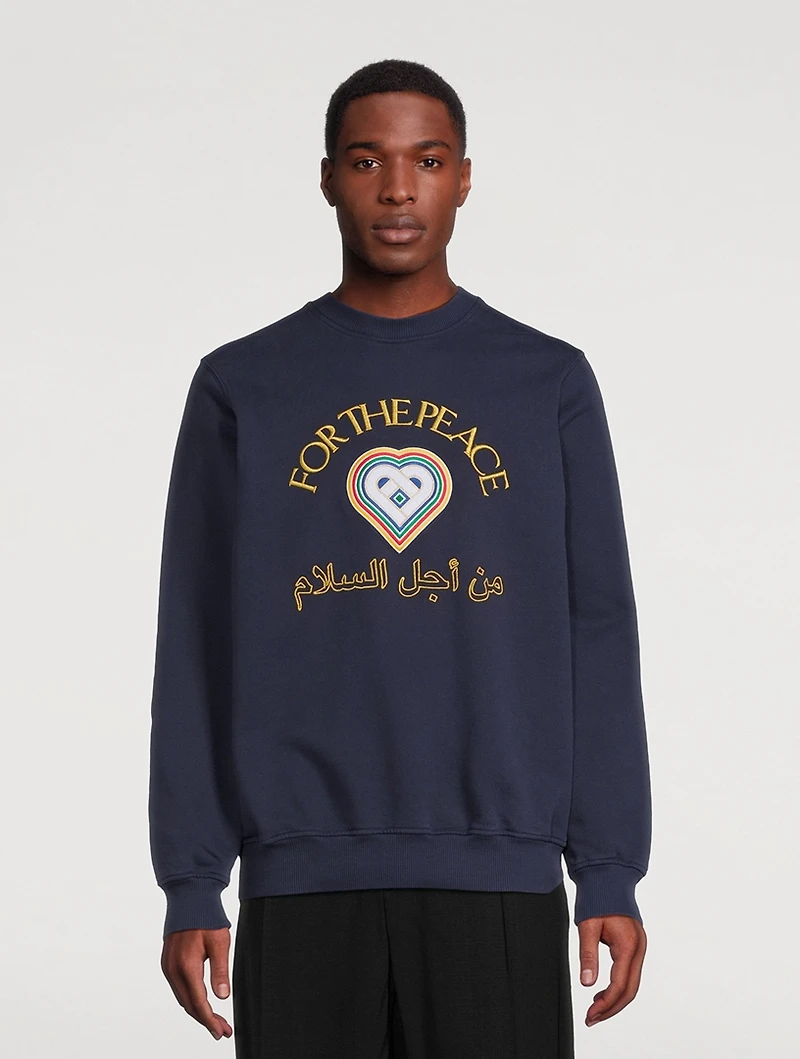 For The Peace Organic Cotton Sweatshirt