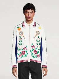 Laurel Intarsia Knit Jacket