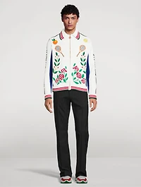Laurel Intarsia Knit Jacket