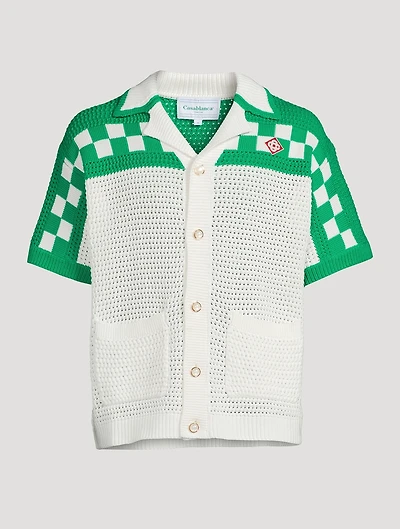 Knitted Crochet Shirt