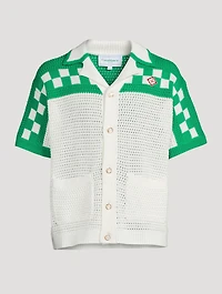 Knitted Crochet Shirt