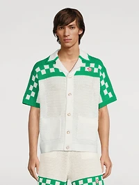 Knitted Crochet Shirt