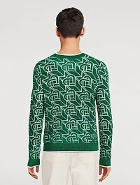 Heart Monogram Sweater
